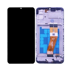 Touch+Display+Frame Samsung Galaxy A03 2022/A035G Preto